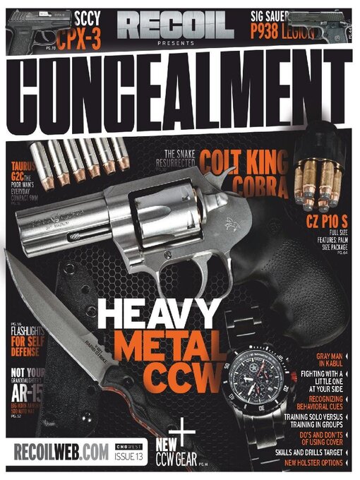 Cover image for RECOIL Presents: Concealment